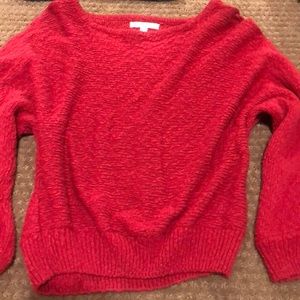 Deep Red Sweater from PacSun